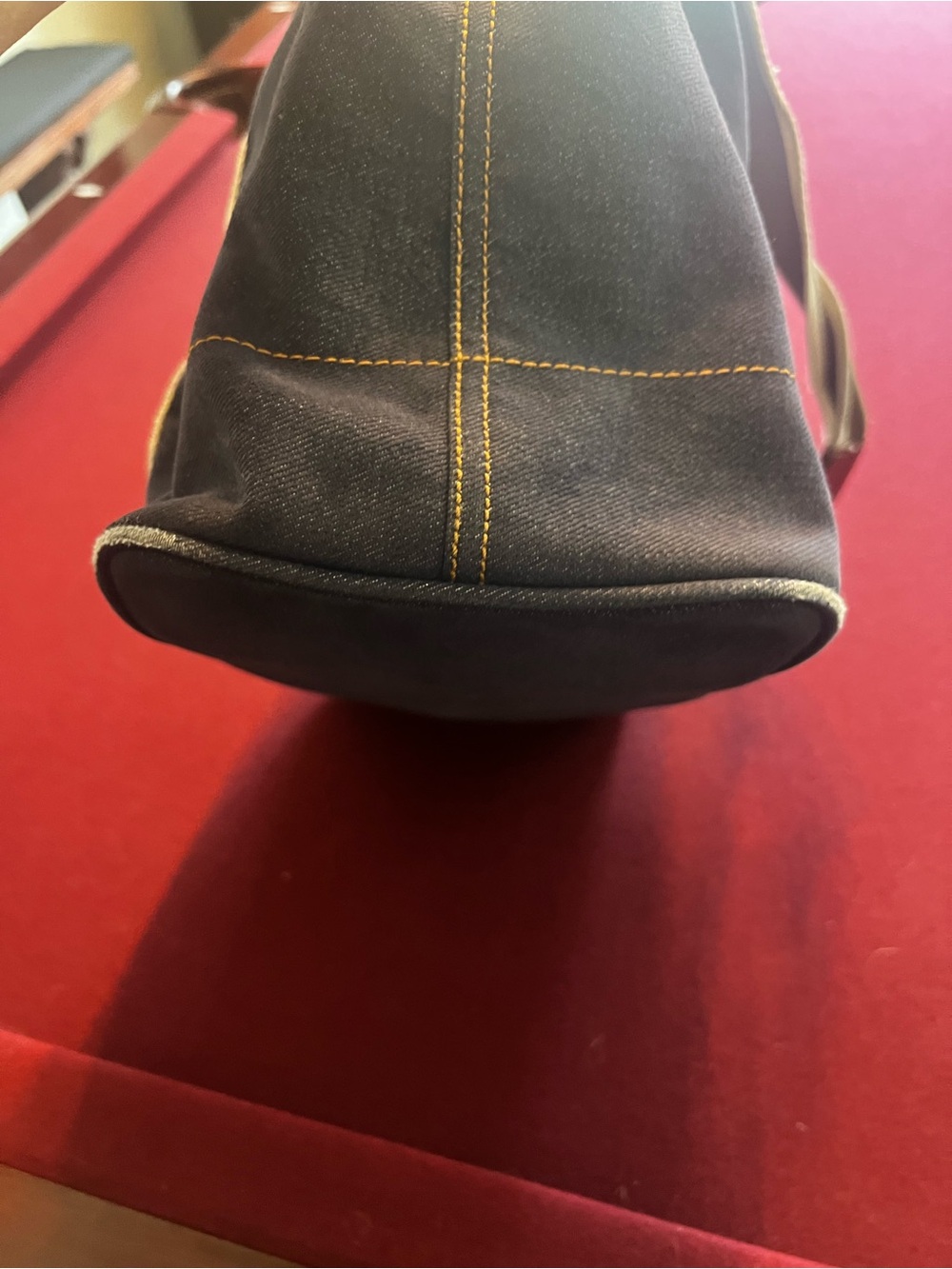 Vintage Coach Y2K Hampton Denim Weekender Tote Bag #4498 – Excellent Condition - Picture 5 of 14